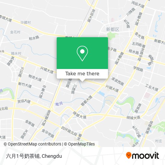 六月1号奶茶铺 map
