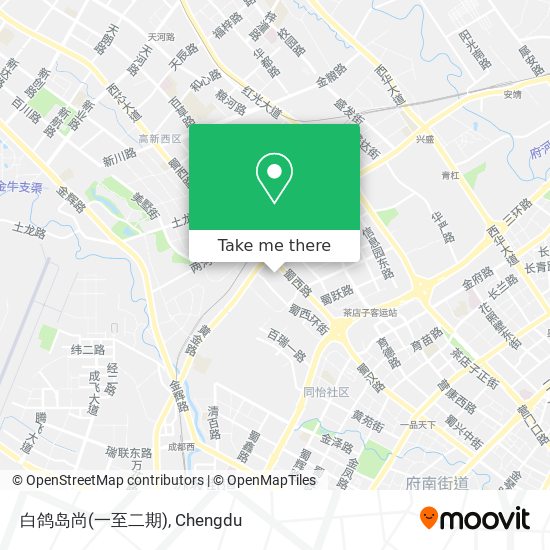 白鸽岛尚(一至二期) map