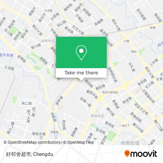好邻舍超市 map