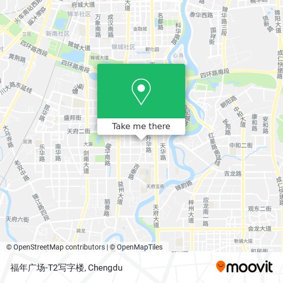 福年广场-T2写字楼 map