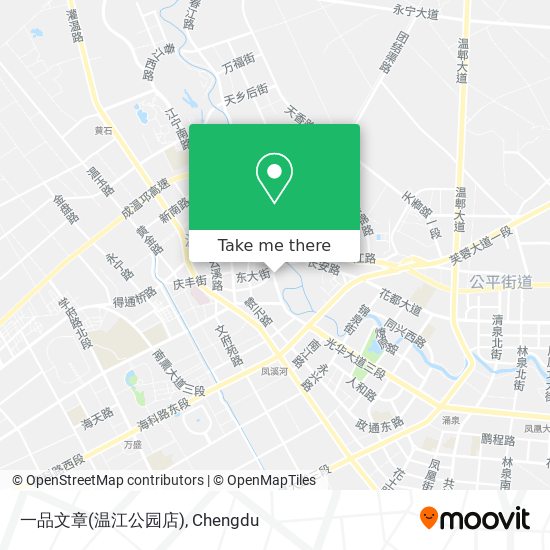 一品文章(温江公园店) map