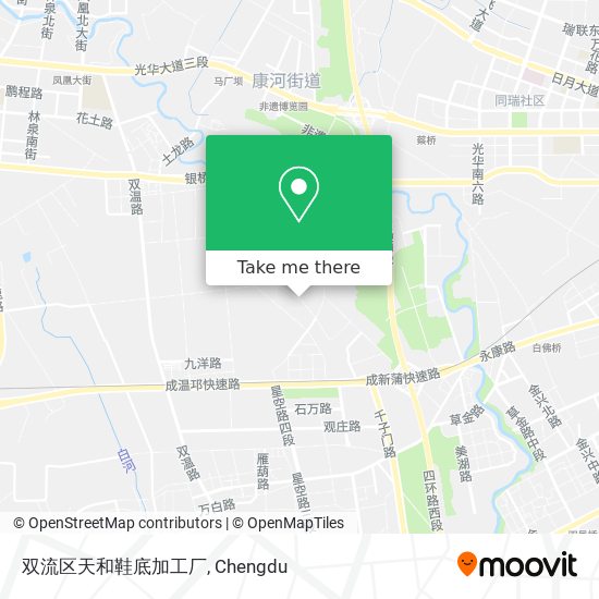 双流区天和鞋底加工厂 map