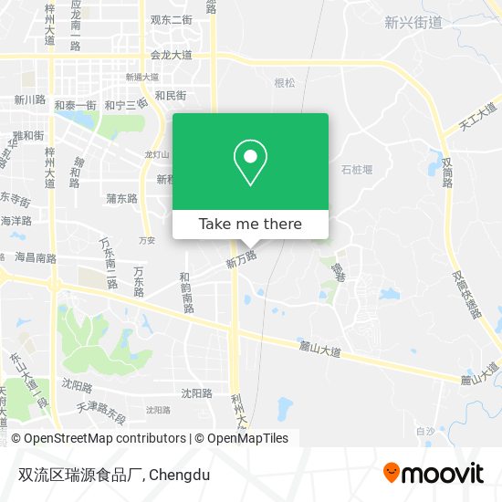 双流区瑞源食品厂 map