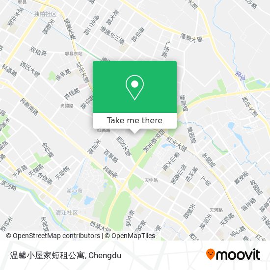 温馨小屋家短租公寓 map