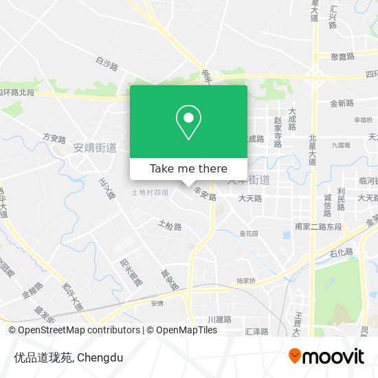 优品道珑苑 map