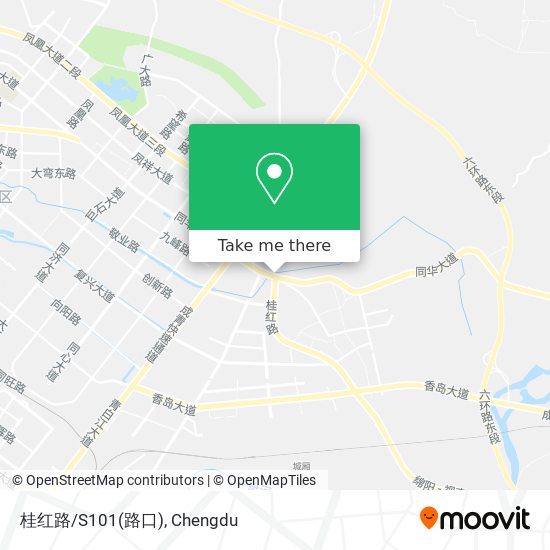 桂红路/S101(路口) map
