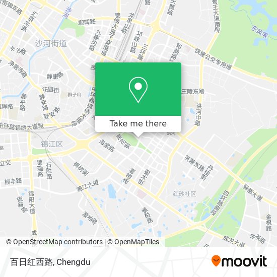 百日红西路 map