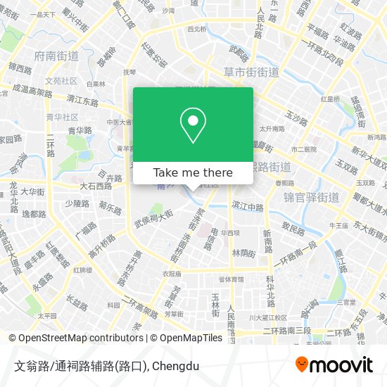 文翁路/通祠路辅路(路口) map