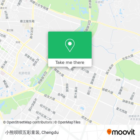 小熊呗呗五彩童装 map