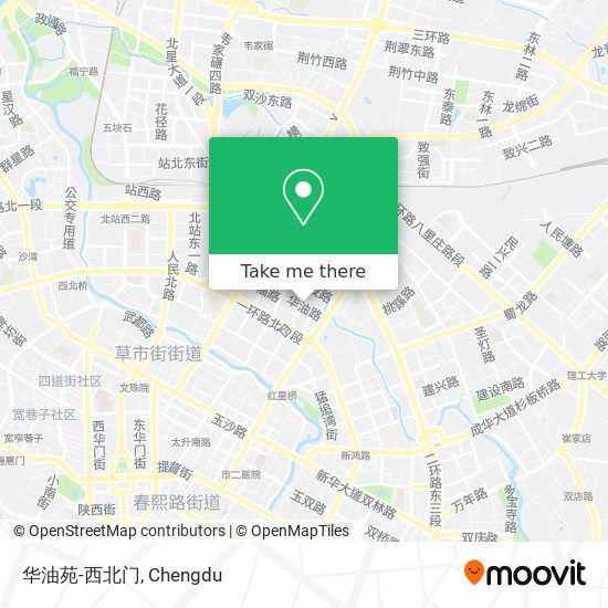 华油苑-西北门 map