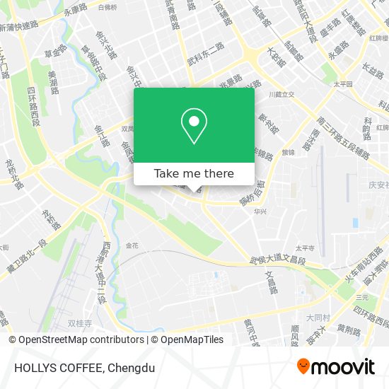 HOLLYS COFFEE map