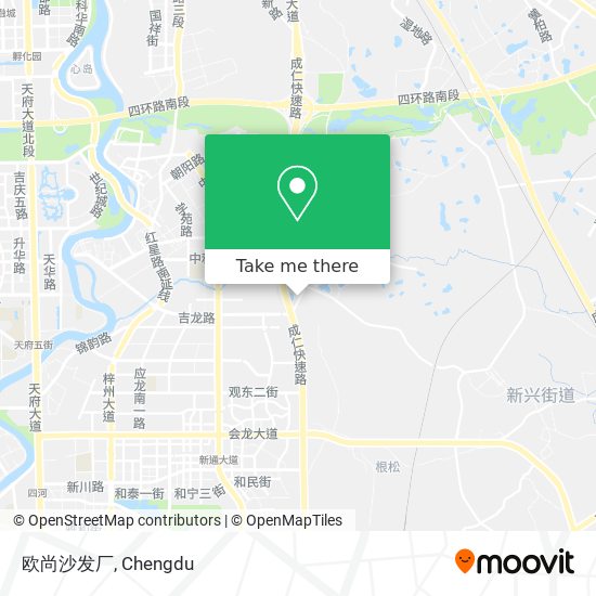 欧尚沙发厂 map
