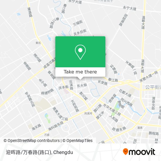 迎晖路/万春路(路口) map