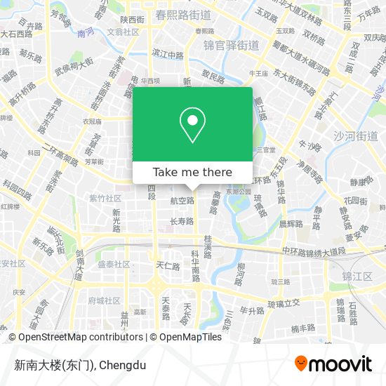 新南大楼(东门) map