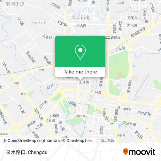 泉水路口 map