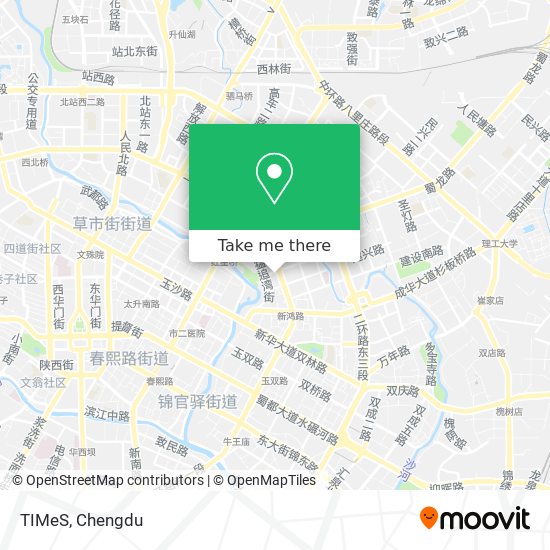 TIMeS map