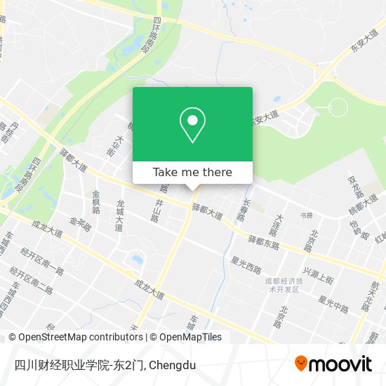 四川财经职业学院-东2门 map