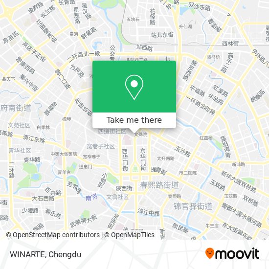 WINARTE map