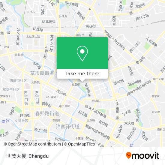 世茂大厦 map
