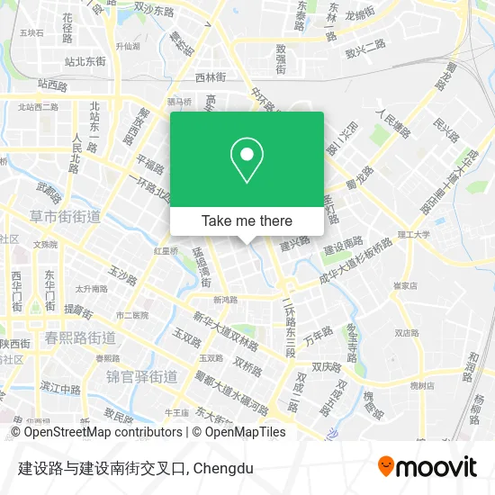 建设路与建设南街交叉口 map