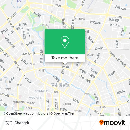 东门 map