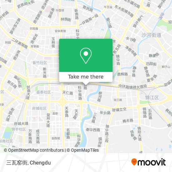 三瓦窑街 map