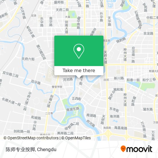 陈师专业按脚 map