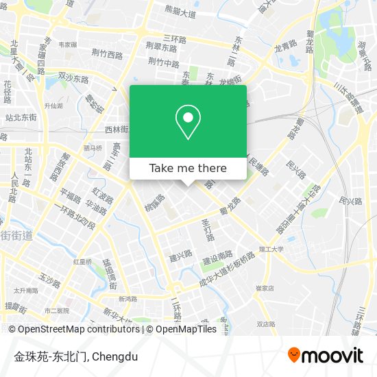 金珠苑-东北门 map