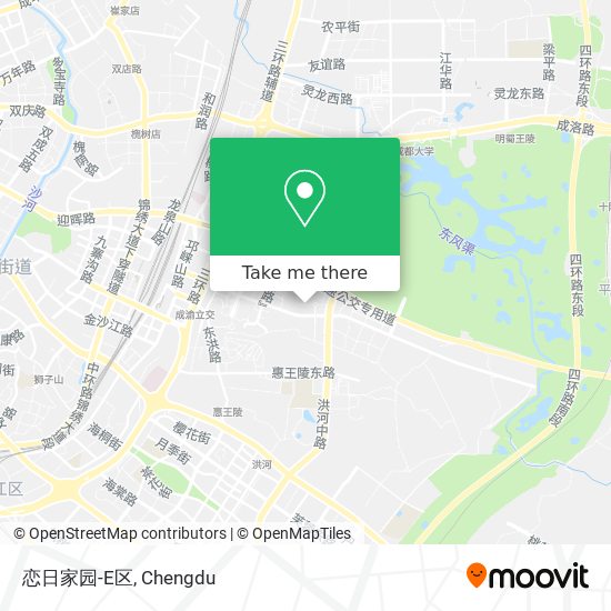 恋日家园-E区 map