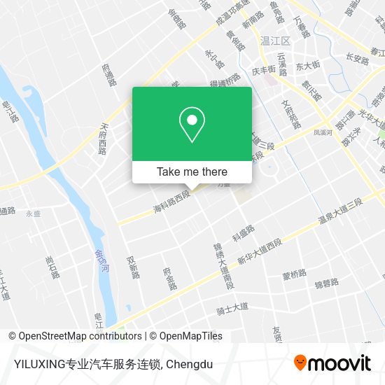 YILUXING专业汽车服务连锁 map