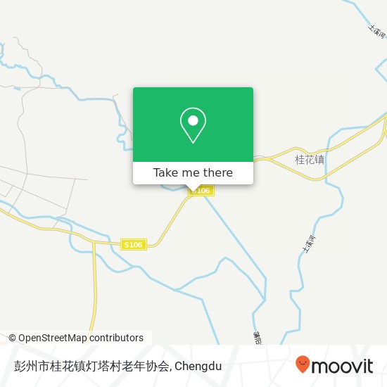 彭州市桂花镇灯塔村老年协会 map