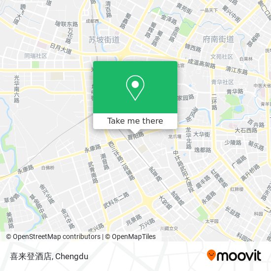 喜来登酒店 map