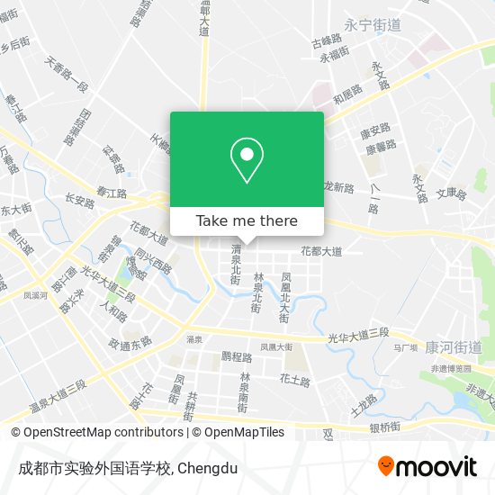 成都市实验外国语学校 map