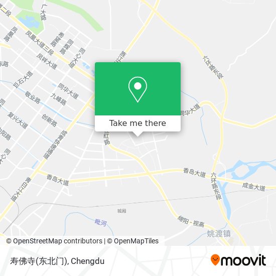 寿佛寺(东北门) map