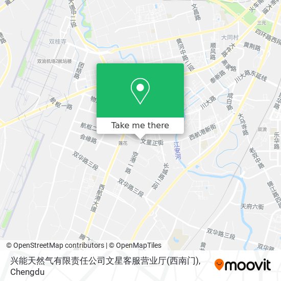 兴能天然气有限责任公司文星客服营业厅(西南门) map