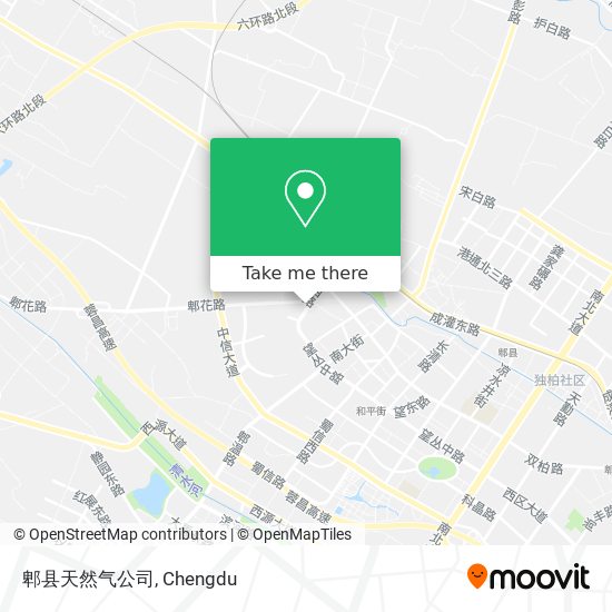 郫县天然气公司 map