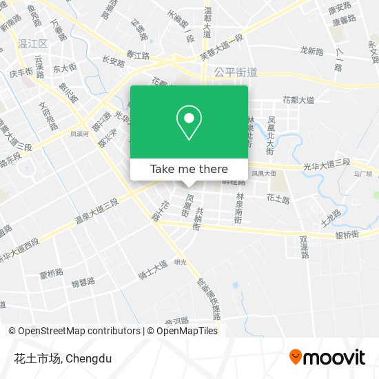 花土市场 map