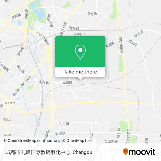 成都市九峰国际数码孵化中心 map