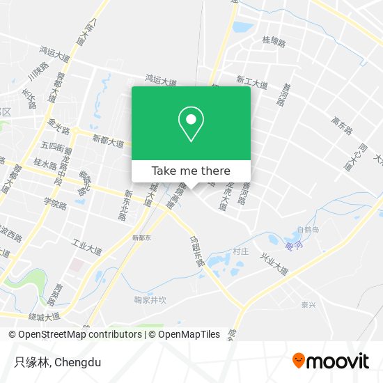 只缘林 map