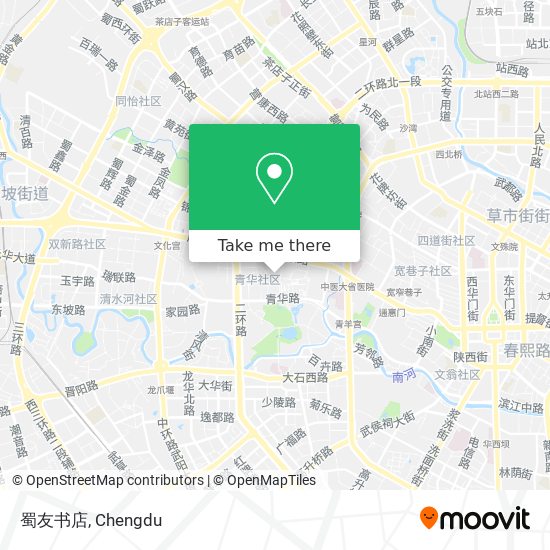 蜀友书店 map