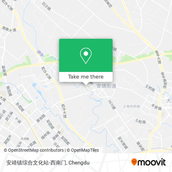 安靖镇综合文化站-西南门 map