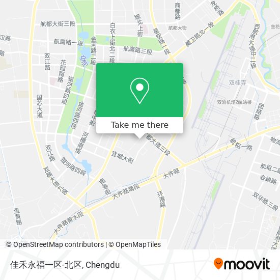 佳禾永福一区-北区 map