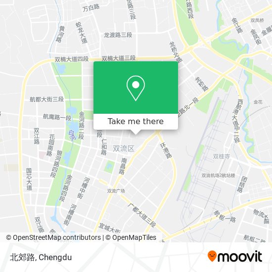 北郊路 map