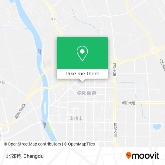 北郊苑 map