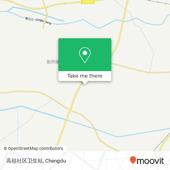 高祖社区卫生站 map
