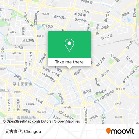 元古食代 map