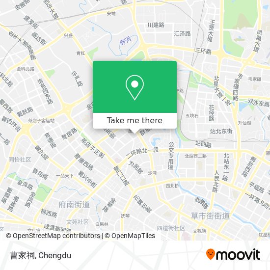 曹家祠 map