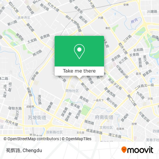 蜀辉路 map