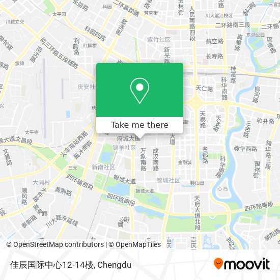 佳辰国际中心12-14楼 map