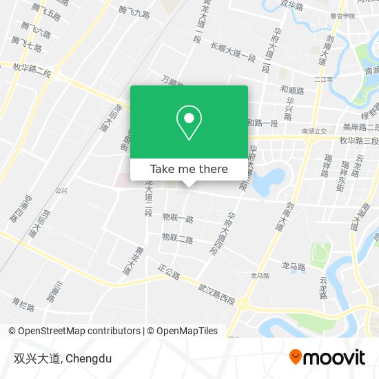 双兴大道 map